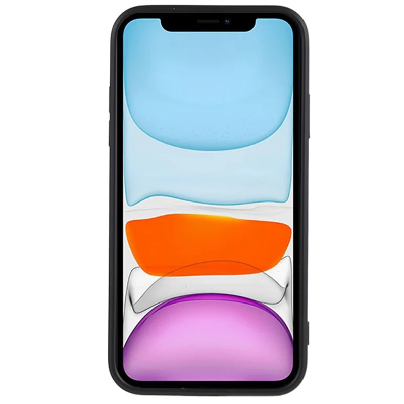 WANLONFENG RB1 Series For iPhone 12 Pro Case TPU Phone Cover Mobile Accessories Set - Black