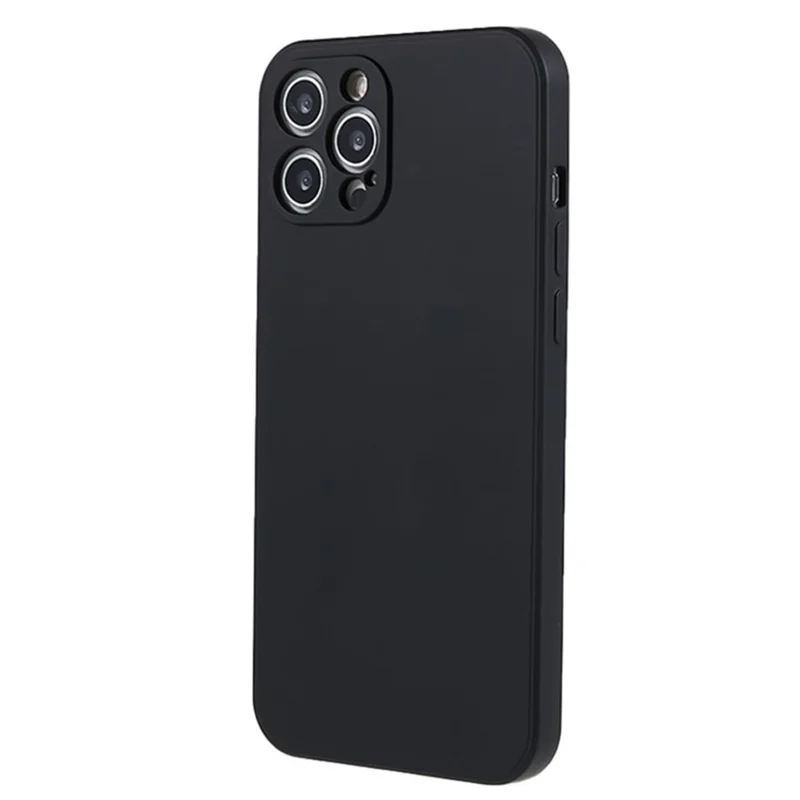 WANLONFENG RB1 Series For iPhone 13 Pro Max Case TPU Phone Cover with Screen Protector Hands-Free - Black