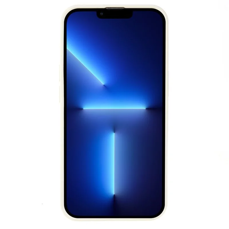 WANLONFENG RB1 Serie für iPhone 13 Pro stoßfeste Hülle mit Bildschirmschutzfolie, Schlaufe, TPU-Handyhülle - Weiß