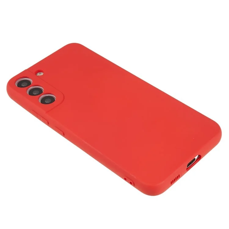 WANLONFENG RB1 Series For Samsung Galaxy S22+ 5G TPU Case Screen Film Lanyard Phone Accessories Set - Red
