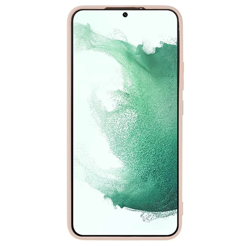 WANLONFENG RB1 Series Per Samsung Galaxy S21 FE 5G Custodia TPU con Protezione Schermo+Cordino - Rosa