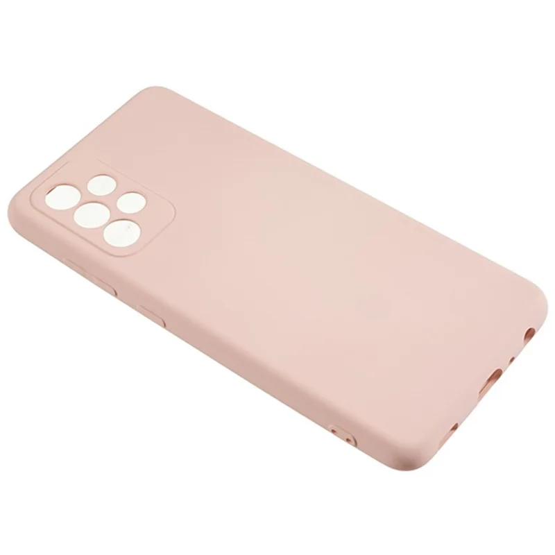 WANLONFENG RB1 Series For Samsung Galaxy A52 4G / 5G / A52s 5G TPU Phone Case  with Screen Protector - Pink