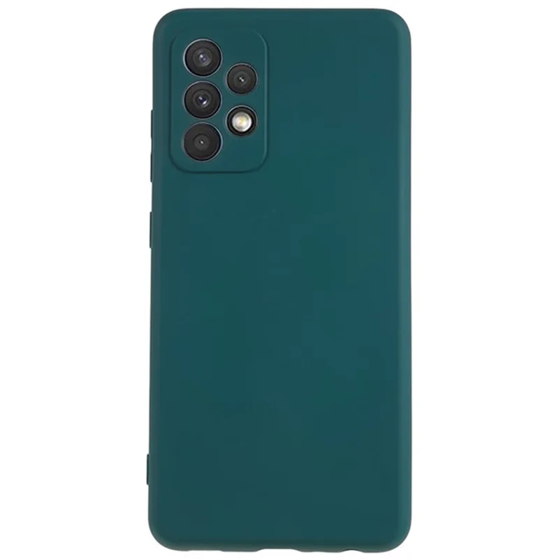 WANLONFENG RB1 Series For Samsung Galaxy A52 4G / 5G / A52s 5G TPU Phone Case  with Screen Protector - Army Green