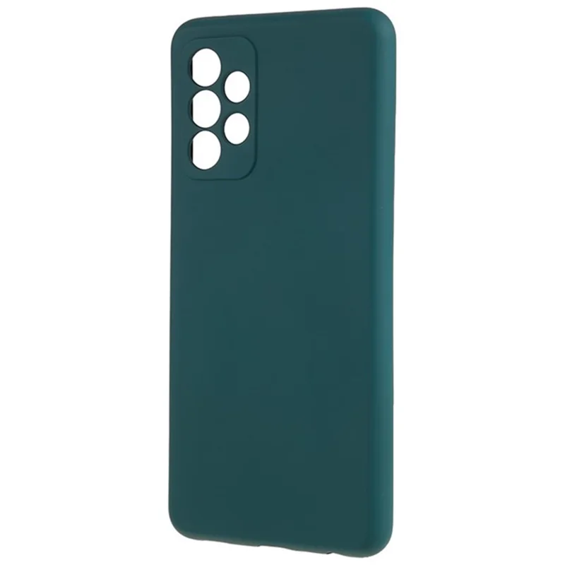 WANLONFENG RB1 Series For Samsung Galaxy A52 4G / 5G / A52s 5G TPU Phone Case  with Screen Protector - Army Green