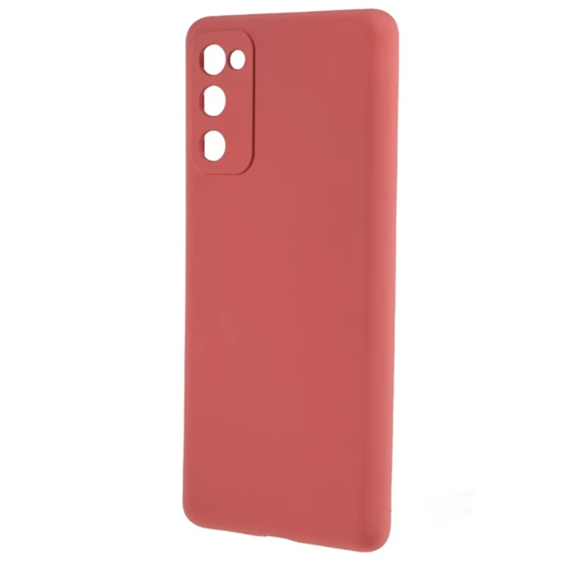 WANLONFENG Série RB1 Pour Samsung Galaxy S20 FE / S20 FE 5G / S20 FE 2022 / S20 Lite Étuis Housse de téléphone TPU - Rouge aubépine 