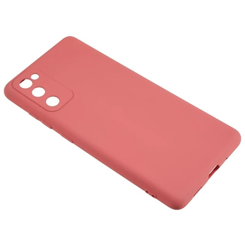 WANLONFENG Série RB1 Pour Samsung Galaxy S20 FE / S20 FE 5G / S20 FE 2022 / S20 Lite Étuis Housse de téléphone TPU - Rouge aubépine 