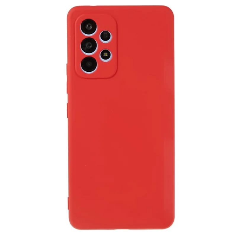 WANLONFENG RB1 Series For Samsung Galaxy A13 4G Case 3 in 1 TPU Phone Cover with Lanyard - Red
