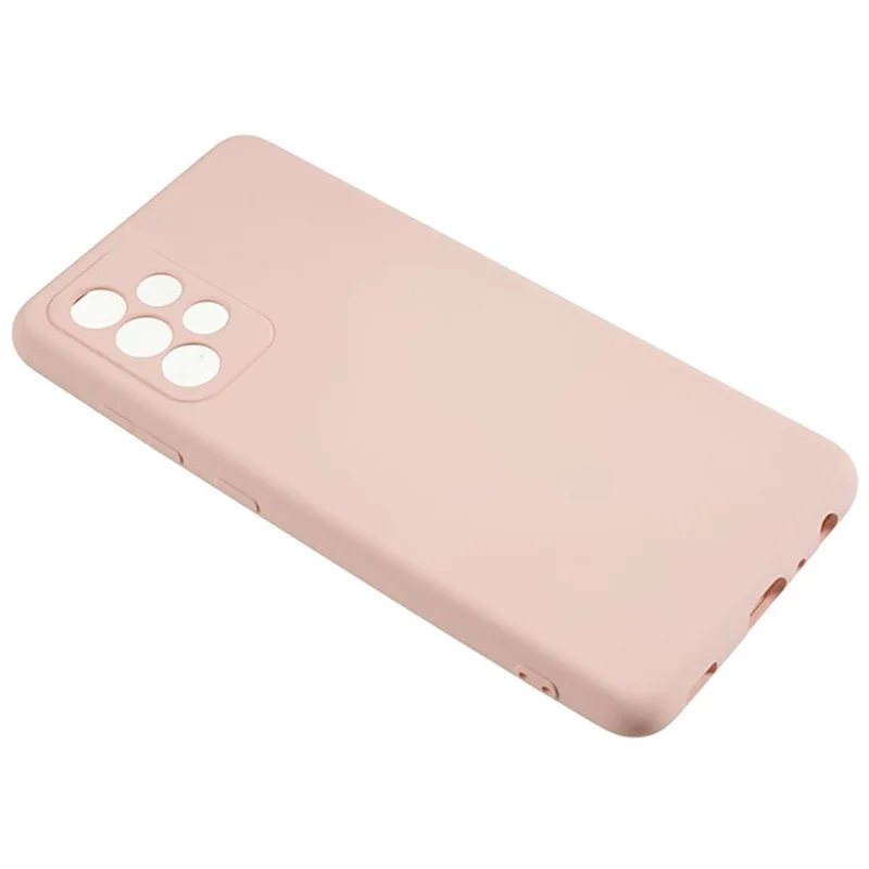 WANLONFENG RB1 для Samsung Galaxy A23 4G / A23 5G (глобальная версия) Чехол для телефона из ТПУ с защитной пленкой для экрана - розовый 