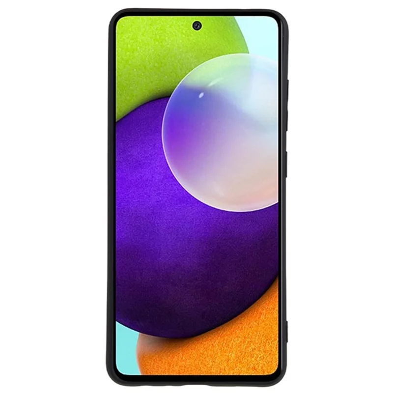 WANLONFENG RB1 Série pour Samsung Galaxy A23 4G / A23 5G (Version mondiale) Étui de téléphone TPU avec film d'écran - Noir