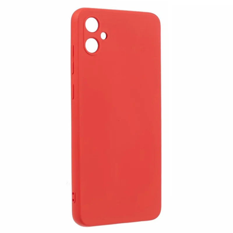 WANLONFENG RB1 Series For Samsung Galaxy A05 4G TPU Case Screen Protector Lanyard 3-in-1 -  Red