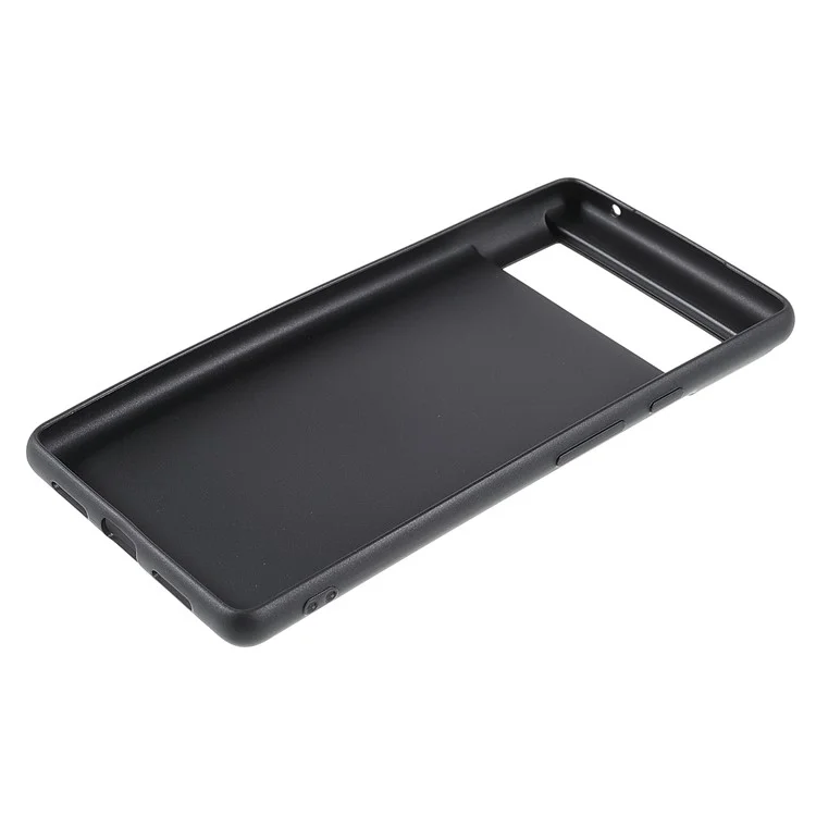 X-LEVEL Guardian Series For Google Pixel 8a Case Soft TPU Anti-Scratch Matte Phone Cover - Black
