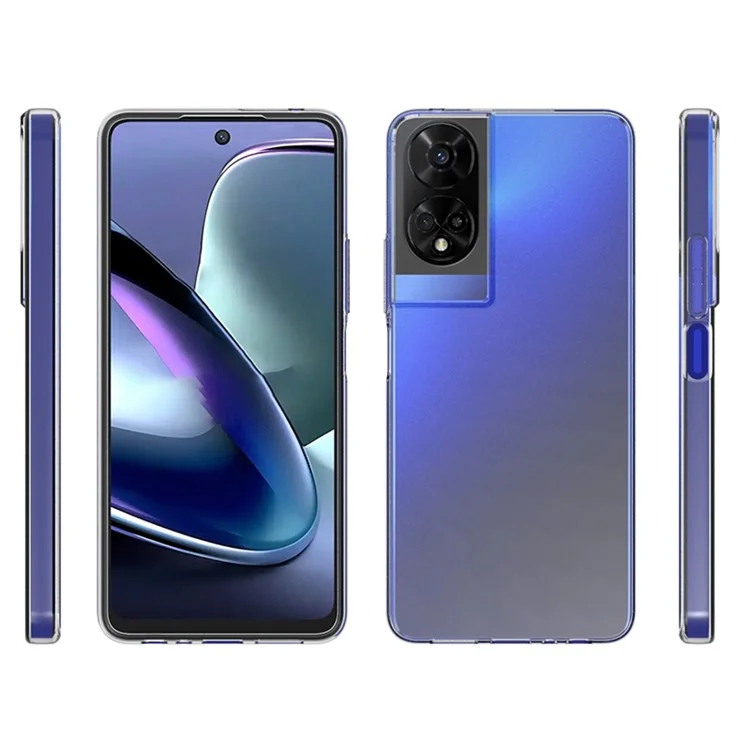 10Pcs / Pack For TCL 50 5G Anti-Scratch TPU Phone Cover Inner Watermark-Free Texture Mobile Phone Case