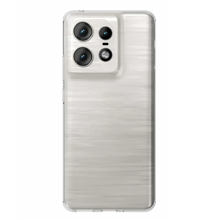 10Pcs  /  Set For Motorola Edge 50 Pro 5G Case Clear TPU Watermark-Free Shockproof Phone Cover
