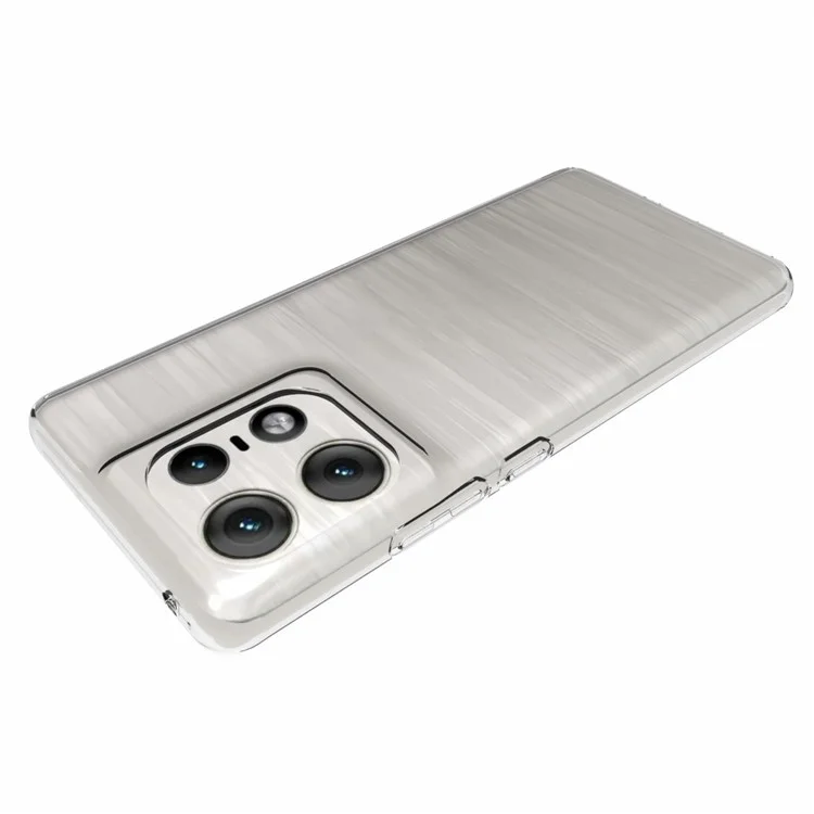 10Pcs  /  Set For Motorola Edge 50 Pro 5G Case Clear TPU Watermark-Free Shockproof Phone Cover
