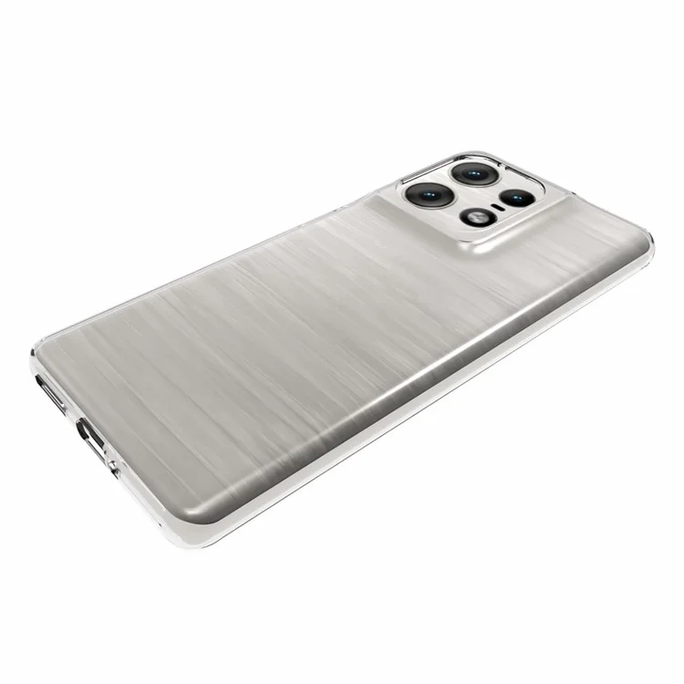10Pcs  /  Set For Motorola Edge 50 Pro 5G Case Clear TPU Watermark-Free Shockproof Phone Cover