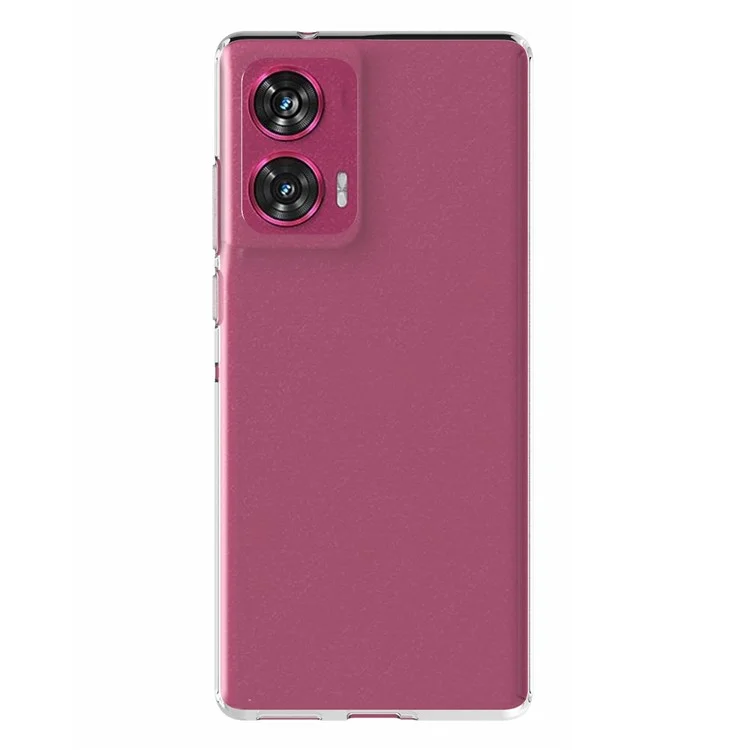 10 pièces / pack pour étui de téléphone portable Motorola Edge 50 Fusion 5G, résistant aux chutes, sans marque d'eau, couvercle en TPU