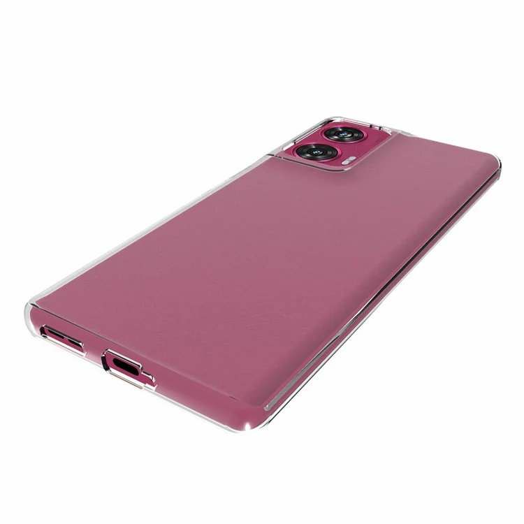 10 pièces / pack pour étui de téléphone portable Motorola Edge 50 Fusion 5G, résistant aux chutes, sans marque d'eau, couvercle en TPU
