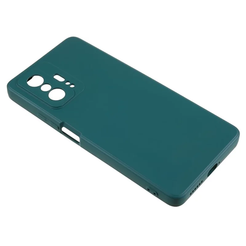WANLONFENG RB1 Series для Xiaomi 11T 5G / 11T Pro 5G Чехол с защитной пленкой для экрана + Шнурок - Армейский зеленый
