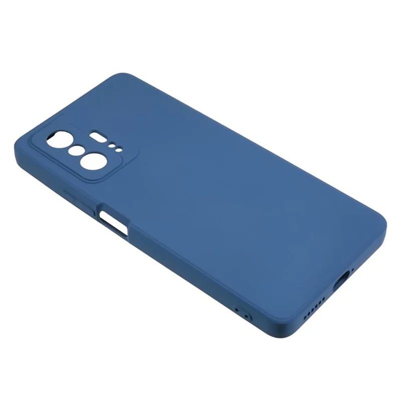 WANLONFENG RB1 Series For Xiaomi 11T 5G / 11T Pro 5G TPU Case with Screen Protector+Lanyard -  Sapphire