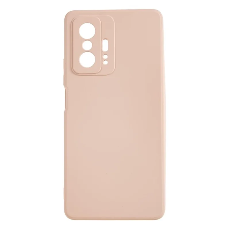 WANLONFENG RB1 Series For Xiaomi 11T 5G / 11T Pro 5G TPU Case with Screen Protector+Lanyard -  Pink