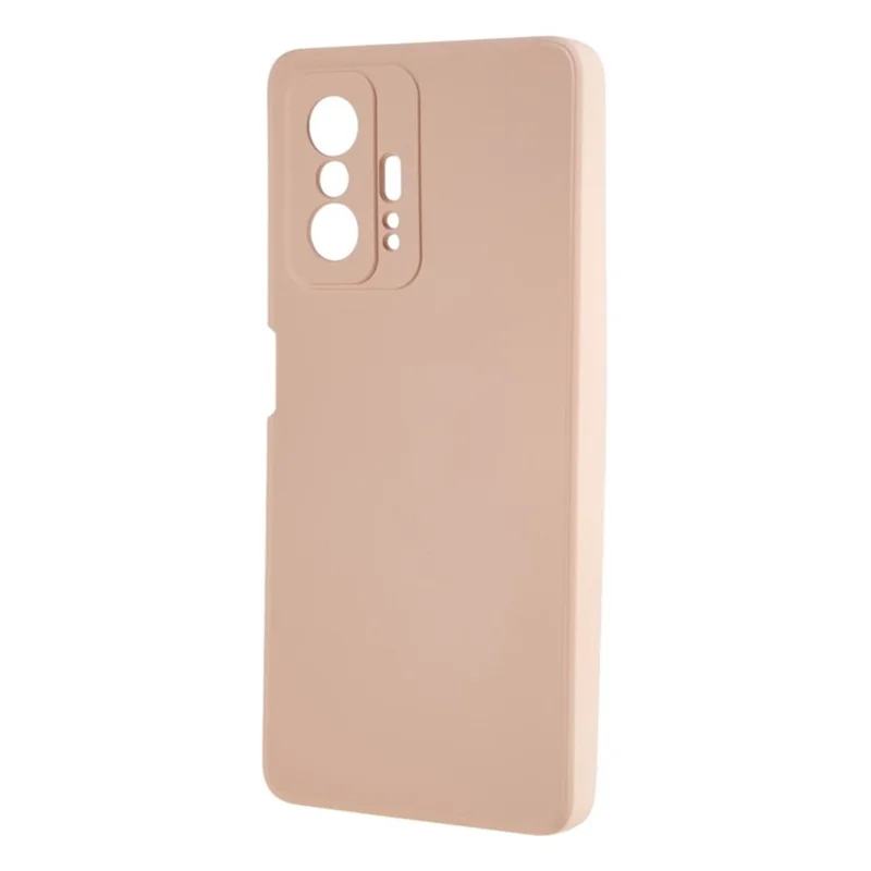 WANLONFENG RB1 Series For Xiaomi 11T 5G / 11T Pro 5G TPU Case with Screen Protector+Lanyard -  Pink