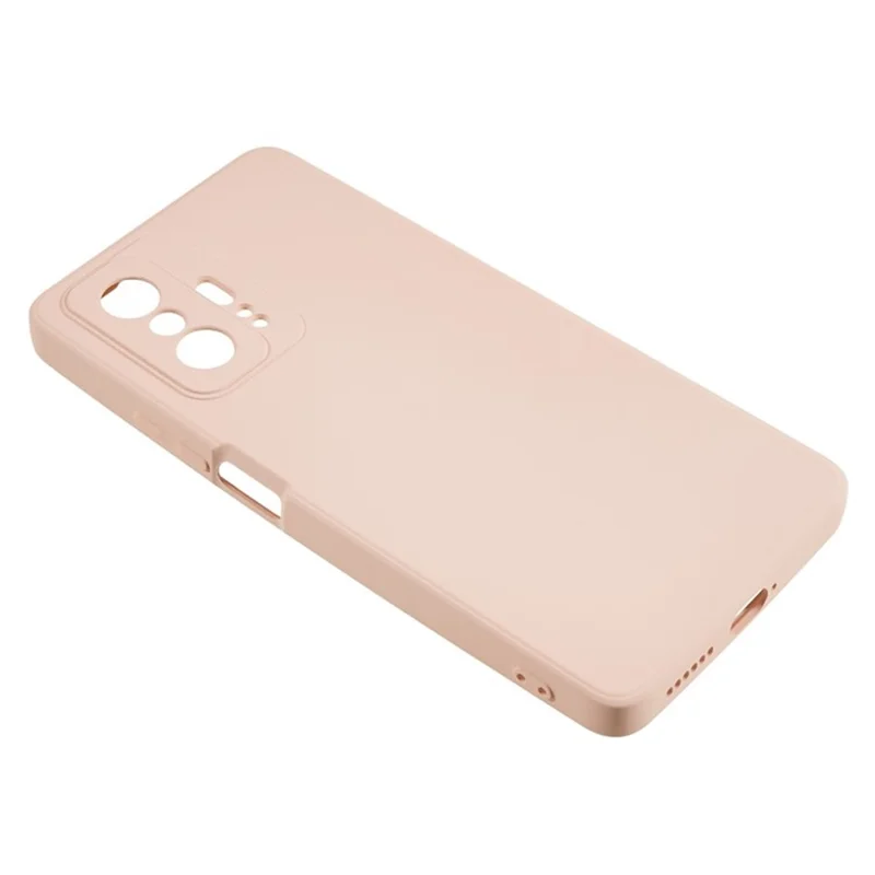 WANLONFENG RB1 Series For Xiaomi 11T 5G / 11T Pro 5G TPU Case with Screen Protector+Lanyard -  Pink