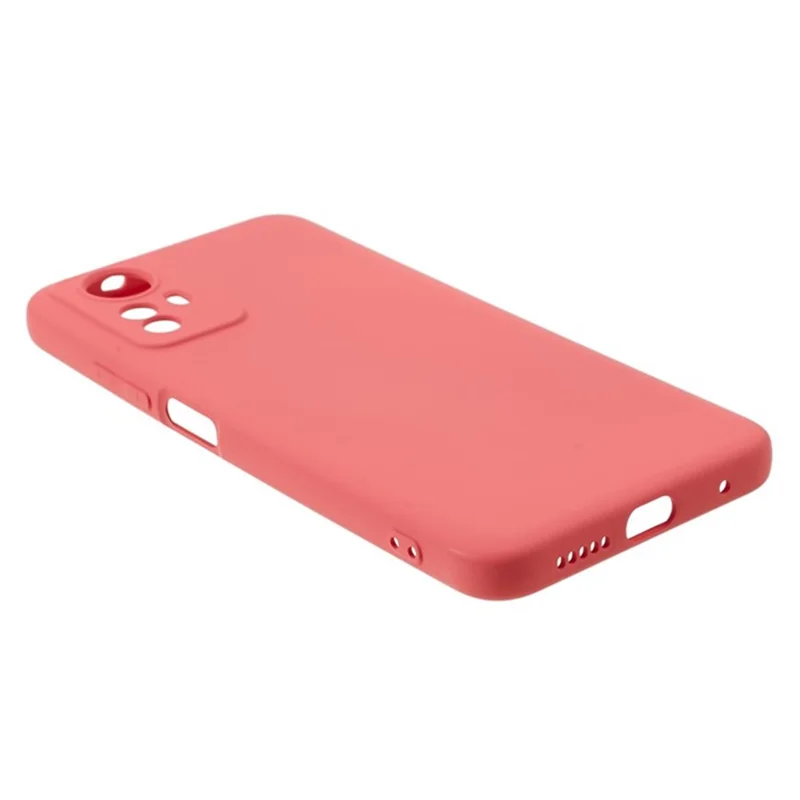 WANLONFENG RB1 Series For Xiaomi Redmi Note 12S 4G Case TPU Phone Cover with Screen Protector+Lanyard - Hawthorn Red