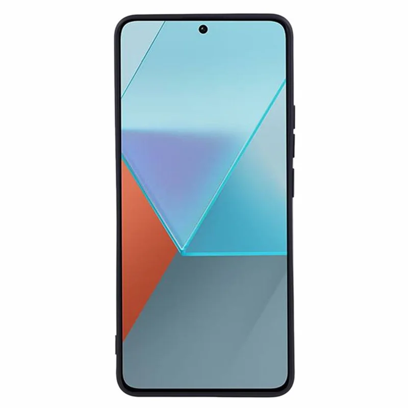 WANLONFENG RB1 Series For Xiaomi Redmi Note 13 Pro+ 5G Case Protective Slim TPU Phone Shell - Black