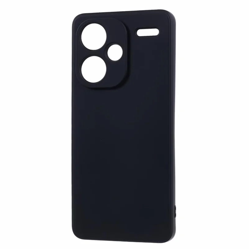 WANLONFENG RB1 Series For Xiaomi Redmi Note 13 Pro+ 5G Case Protective Slim TPU Phone Shell - Black