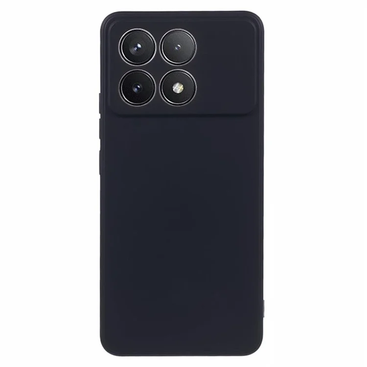 WANLONFENG RB1 Series для Xiaomi Redmi K70 5G / K70 Pro 5G / Poco F6 Pro 5G, чехол из мягкого TPU - черный