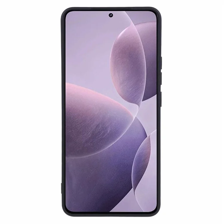 WANLONFENG RB1 Series для Xiaomi Redmi K70 5G / K70 Pro 5G / Poco F6 Pro 5G, чехол из мягкого TPU - черный