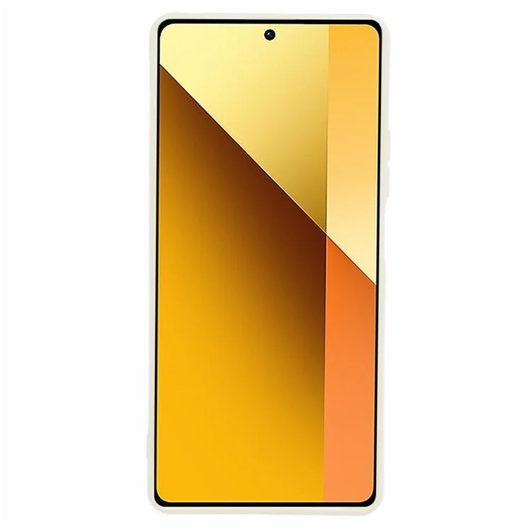 WANLONFENG RB1 Series For Xiaomi Redmi Note 13 5G Case 3 in 1 Protective TPU Phone Cover - White