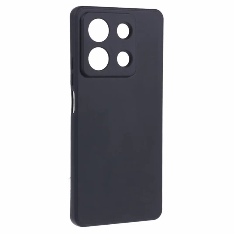 WANLONFENG RB1 Series For Xiaomi Redmi Note 13 5G Case 3 in 1 Protective TPU Phone Cover - Black