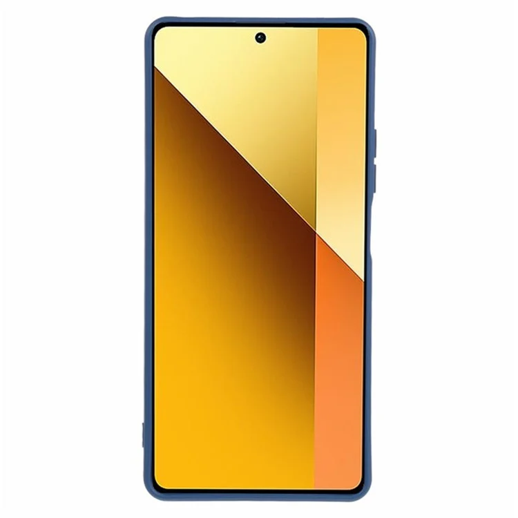 WANLONFENG RB1 Series For Xiaomi Redmi Note 13 Pro 5G / Poco X6 5G Funda de TPU con Película Protectora de Pantalla - Zafiro