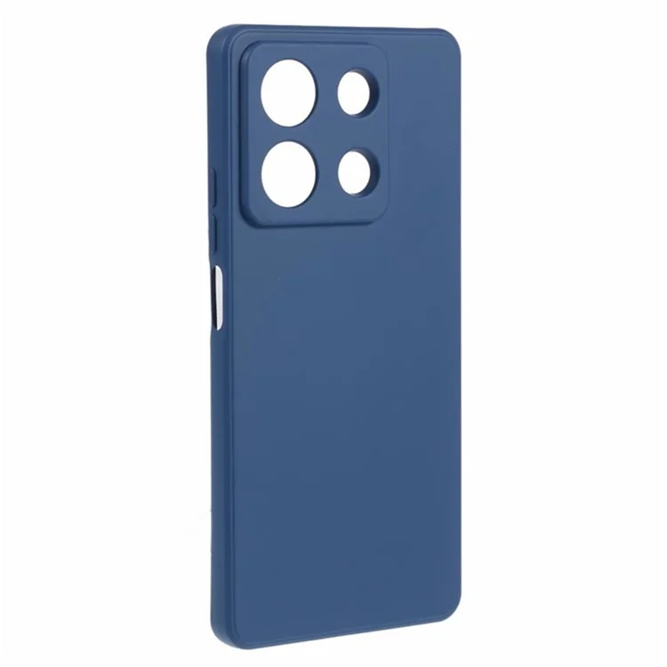 WANLONFENG RB1 Series For Xiaomi Redmi Note 13 Pro 5G / Poco X6 5G Funda de TPU con Película Protectora de Pantalla - Zafiro