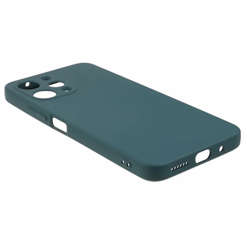 WANLONFENG RB1 Series Für Xiaomi Redmi 12 4G TPU-Handyhülle mit Bildschirmfolie + Schlüsselband - Armeegrün