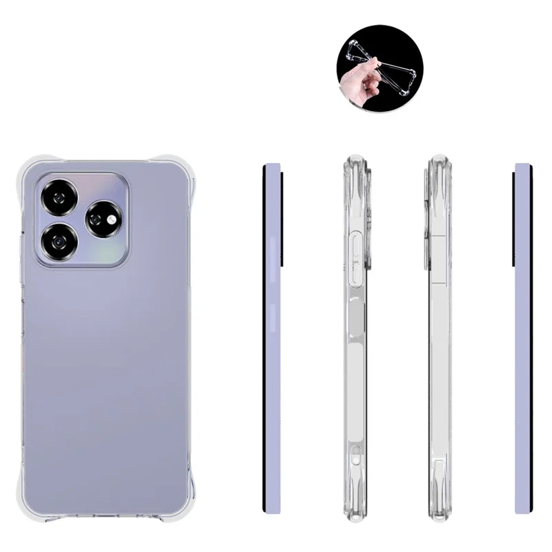 For ZTE Axon 60 / Blade V60 Case Anti-Slip Anti-Shock TPU Phone Cover