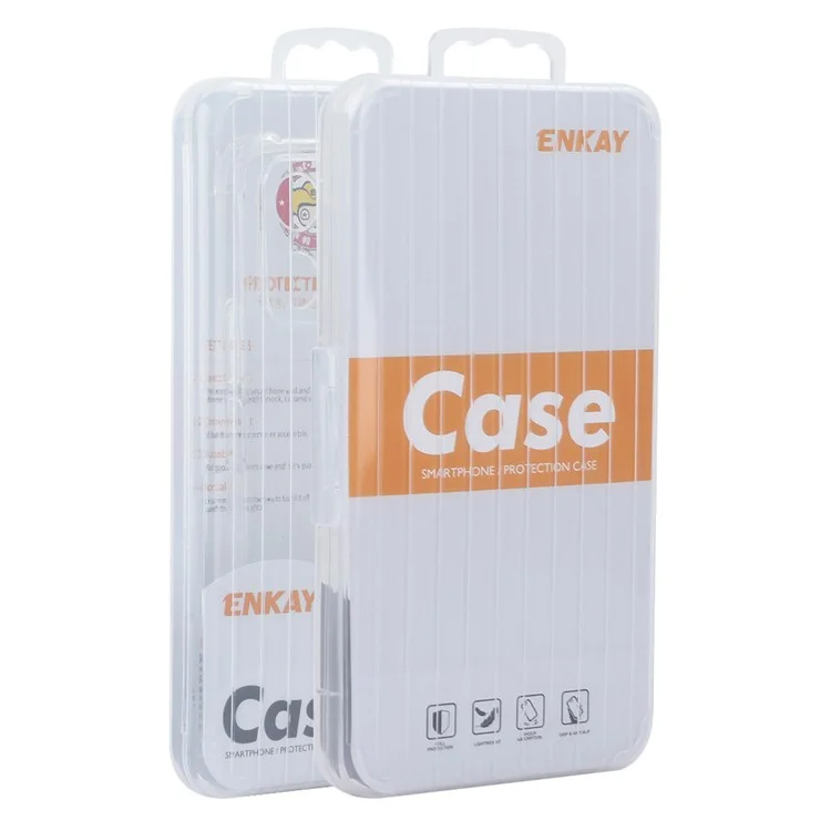 ENKAY HAT PRINCE For TECNO Camon 30 Pro 5G Case Clear TPU Phone Cover Reinforced Corners