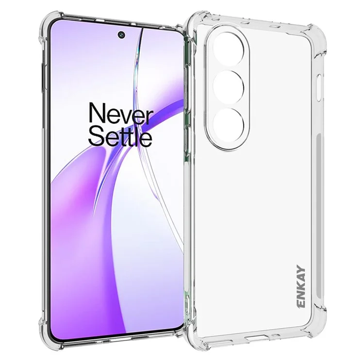 ENKAY HAT PRINCE For OnePlus Ace 3V 5G Clear Case Anti-Slip Edge Drop-Proof TPU Cover