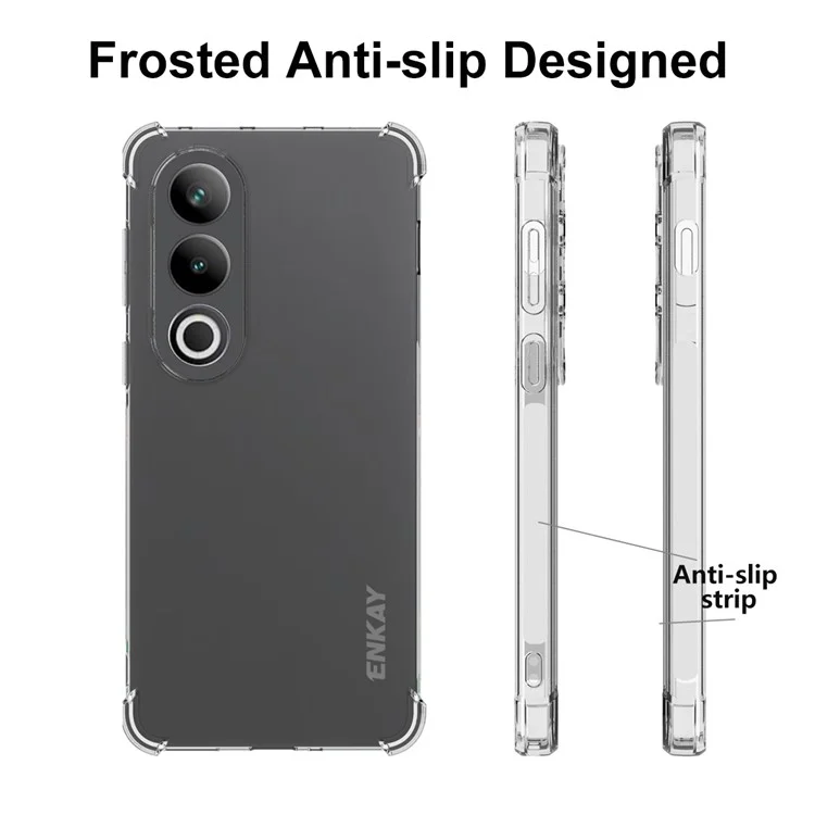 ENKAY HAT PRINCE For OnePlus Ace 3V 5G Clear Case Anti-Slip Edge Drop-Proof TPU Cover