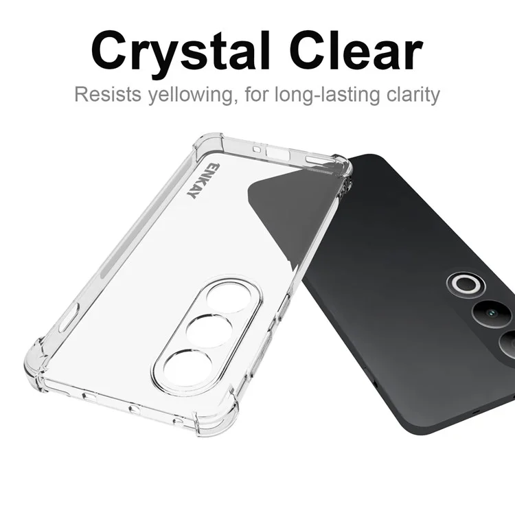 ENKAY HAT PRINCE For OnePlus Ace 3V 5G Clear Case Anti-Slip Edge Drop-Proof TPU Cover