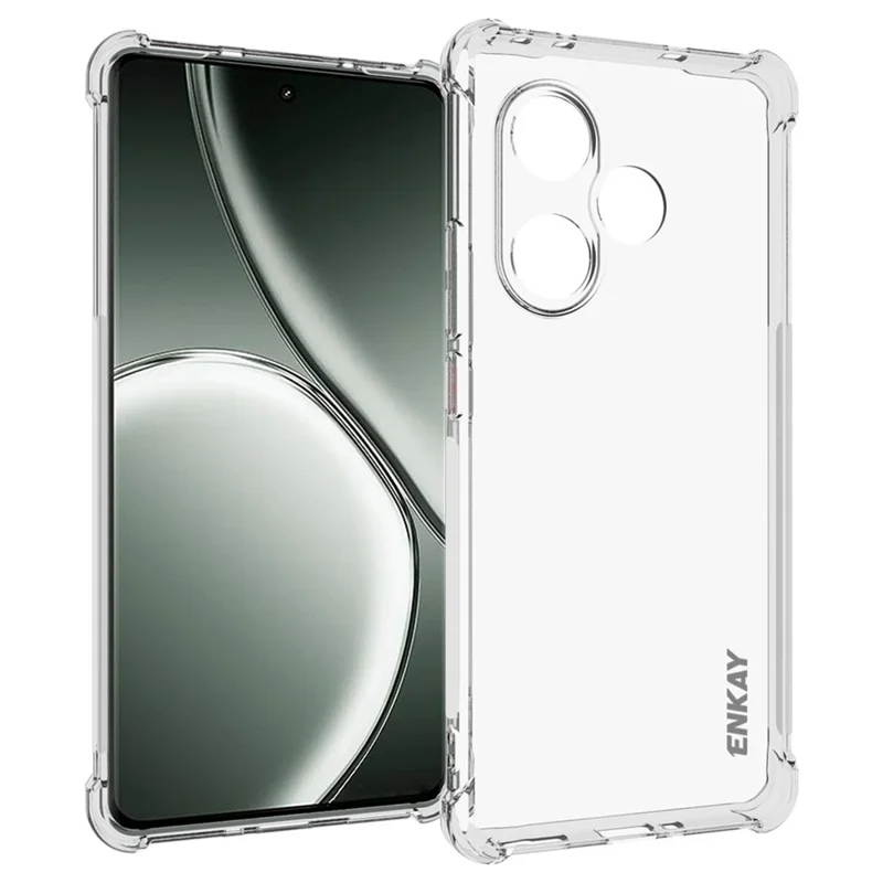 ENKAY HAT PRINCE For Realme GT Neo6 SE 5G Case Non-Slip Side Edge TPU Clear Phone Cover