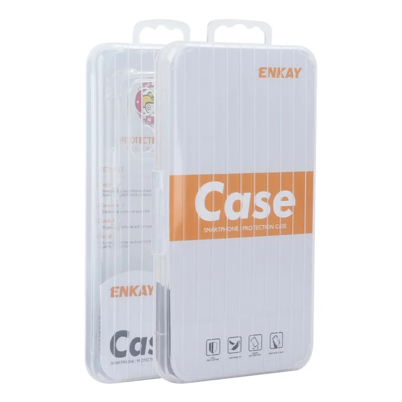 ENKAY HAT PRINCE For Realme GT Neo6 SE 5G Case Non-Slip Side Edge TPU Clear Phone Cover