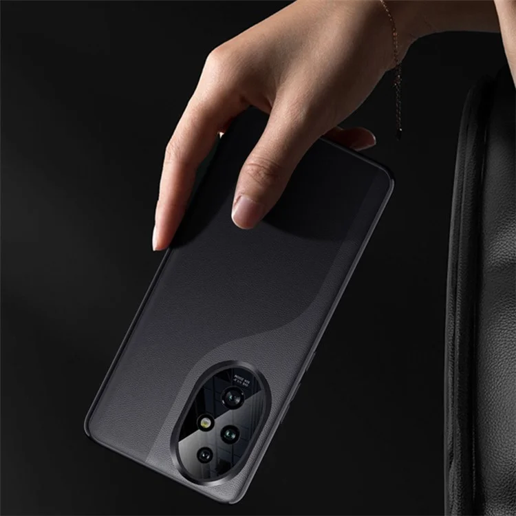 For Honor 200 Pro 5G Case Slim PU Leather Phone Back Cover (2nd Gen) - Cyan