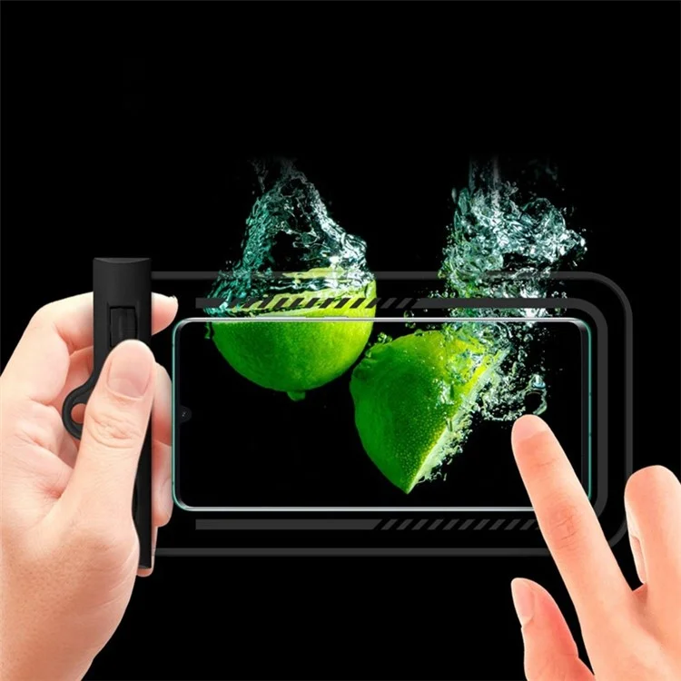 Custodia Impermeabile Universale per Smartphone fino a 7,2 pollici TPU per Spiaggia e Piscina - Nero