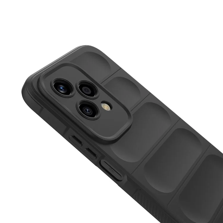 Для Honor 200 Lite Case TPU Rugged Shockproof Phone Cover - Black