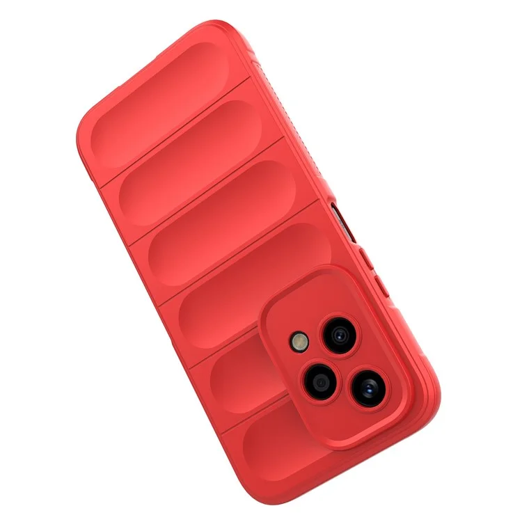 For Honor 200 Lite Case TPU Rugged Shockproof Phone Cover - Red