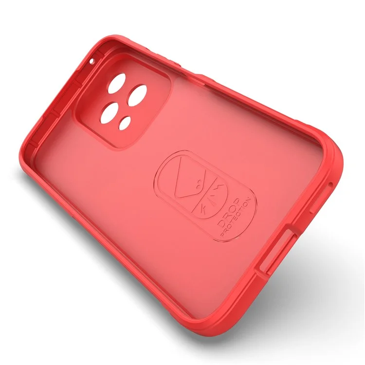 For Honor 200 Lite Case TPU Rugged Shockproof Phone Cover - Red