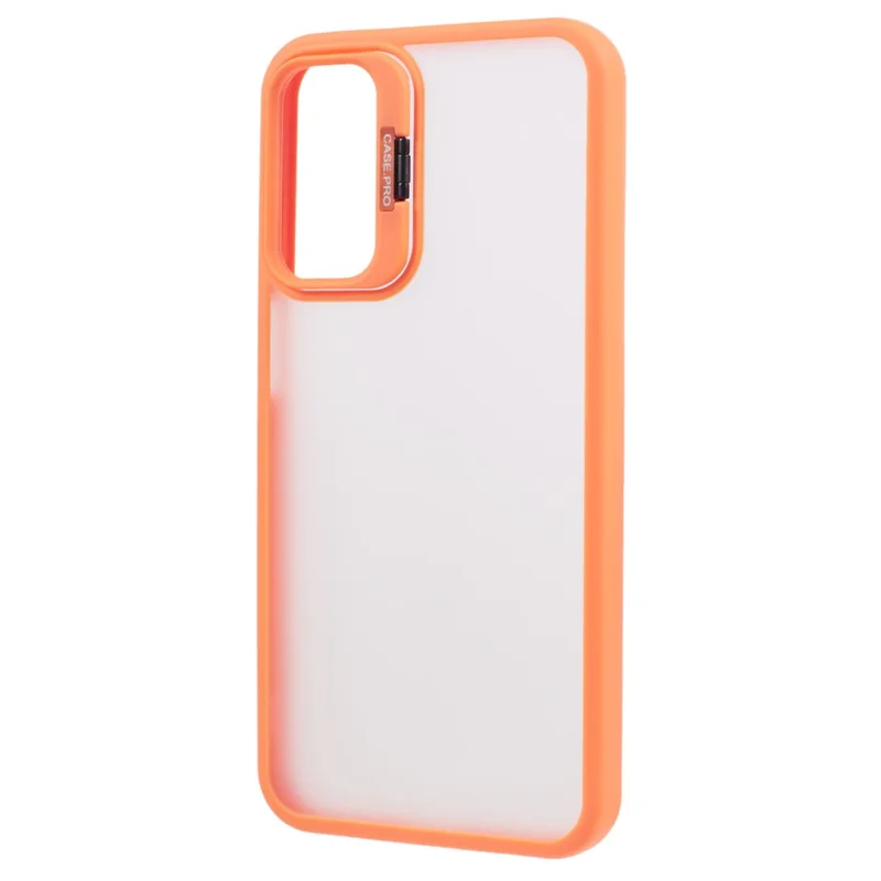 NKS Series For Samsung Galaxy A14 5G / A14 4G Case Anti-Scratch TPU+PC Phone Cover with Kickstand - Orange
