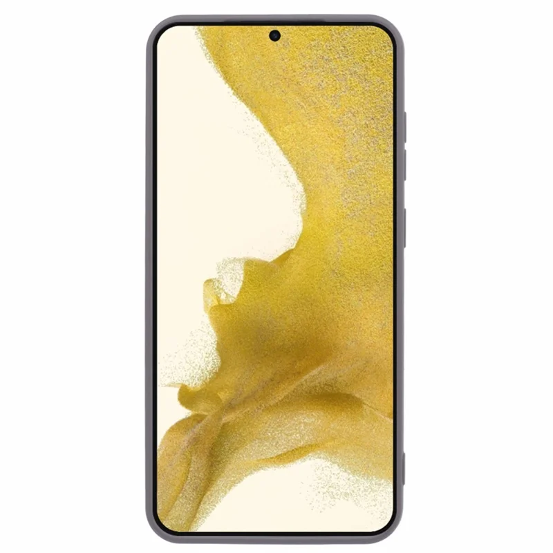 NKS Series For Samsung Galaxy S22+ 5G Case with Lens Frame Kickstand TPU+PC Phone Cover - Grey